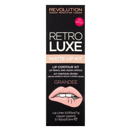 Retro Luxe Kits Matte Grandee - Makeup Revolution